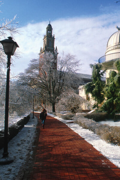 Chapel Walk in Winter